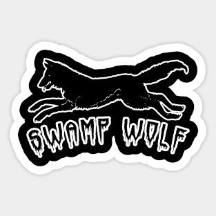 Swamp Wolf Sticker